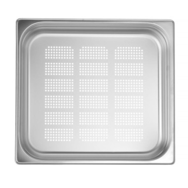 Bac gastronorme GN 2/3 perfore - Profi Line - GN 2/3 - 5 - 5 L - H65 mm (HENDI)  au meilleur prix sur Restock CHR