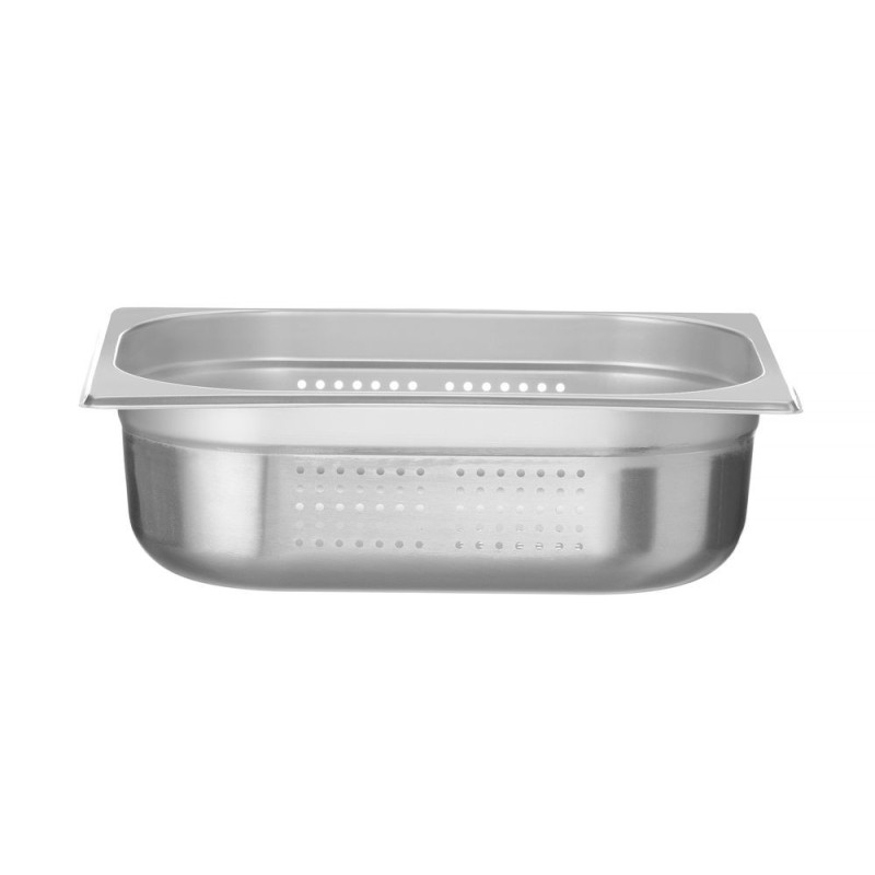 Bac gastronorme GN 1/2 perfore - Kitchen Line - GN 1/2 - 4 L - H65 mm (HENDI)  au meilleur prix sur Restock CHR