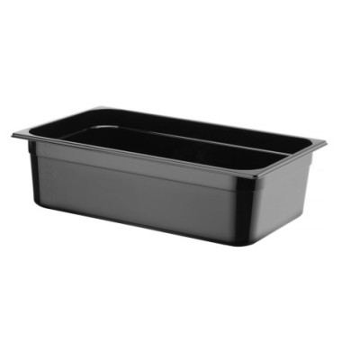 Bac gastronorme 1/1 - Profi Line - GN 1/1 - 21 L - Noir - 530x325xH150 mm (HENDI)  au meilleur prix sur Restock CHR