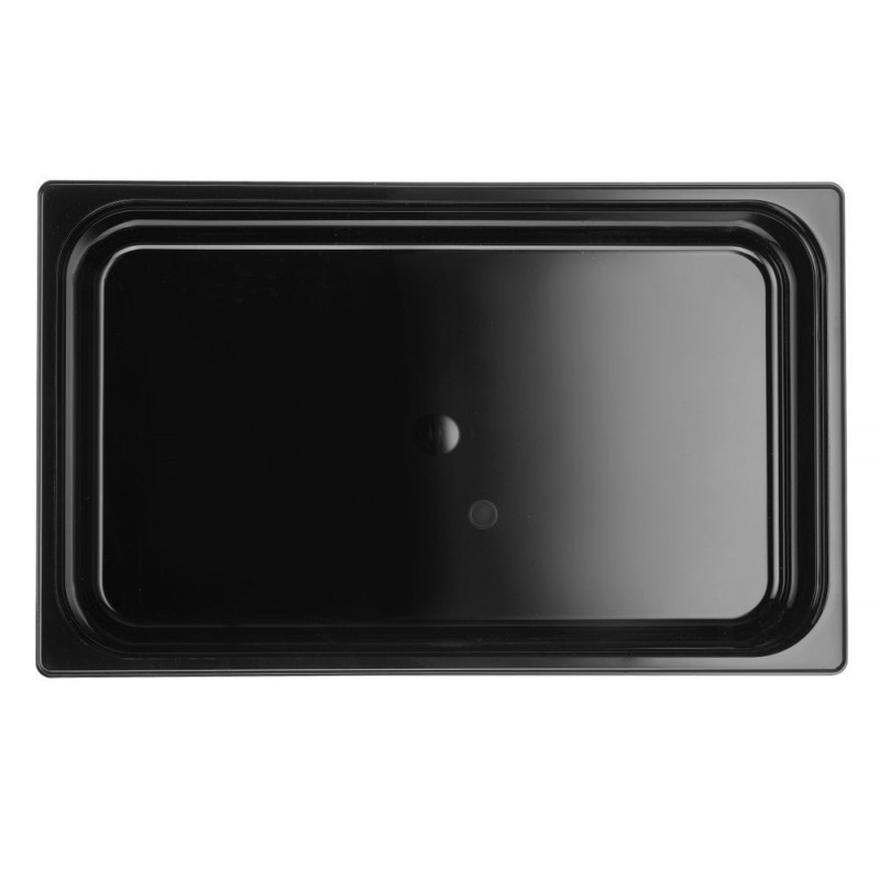 Bac gastronorme 1/1 - Profi Line - GN 1/1 - 14 L - Noir - 530x325xH100 mm (HENDI)  au meilleur prix sur Restock CHR