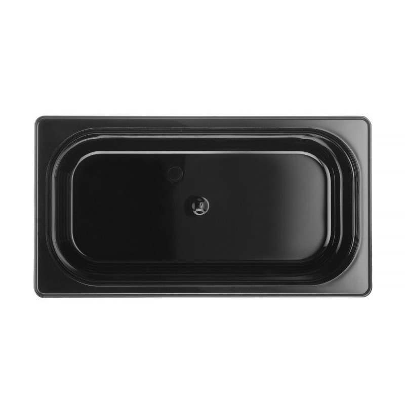 Bac gastronorme 1/3 - Profi Line - GN 1/3 - 5 - 7 L - Noir - 325x176xH150 mm (HENDI)  au meilleur prix sur Restock CHR