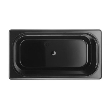 Bac gastronorme 1/3 - Profi Line - GN 1/3 - 5 - 7 L - Noir - 325x176xH150 mm (HENDI)  au meilleur prix sur Restock CHR