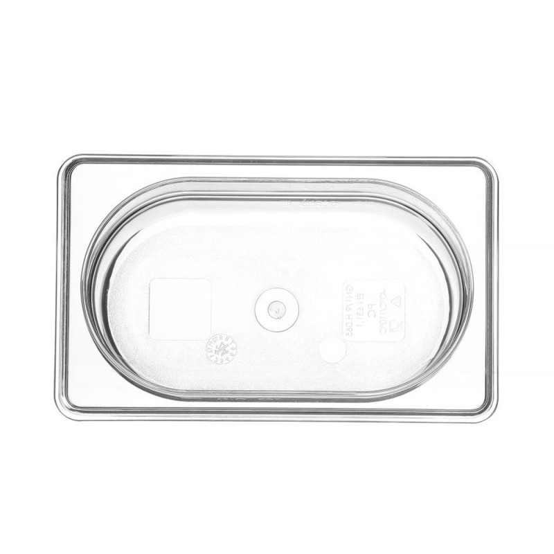 Bac Gastronorme 1/9 - Profi Line - GN 1/9 - 0 - 6 L - Transparent - 176x108xH65 mm (HENDI)  au meilleur prix sur Restock CHR