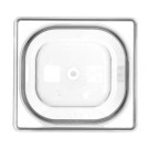 Bac Gastronorme 1/6 - Profi Line - GN 1/6 - 1 L - Transparent - 176x162xH65 mm (HENDI)  au meilleur prix sur Restock CHR