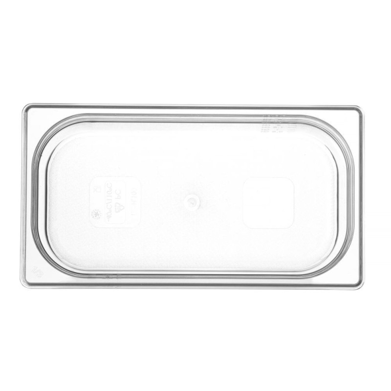 Bac Gastronorme 1/3 - Profi Line - GN 1/3 - 4 L - Transparent - 325x176xH100 mm (HENDI)  au meilleur prix sur Restock CHR