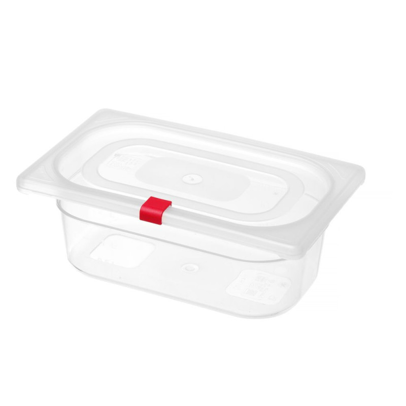 Clips de couvercle pour des boites de stockage HACCP - Rouge - 12 u (HENDI)  au meilleur prix sur Restock CHR