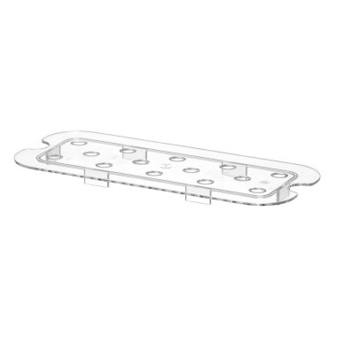 Egouttoir gastronorme - Profi Line - GN 1/3 - Transparent - 266x116 mm (HENDI)  au meilleur prix sur Restock CHR