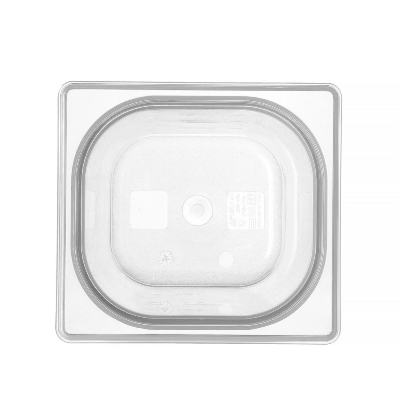 Bac Gastronorme 1/6 - GN 1/6 - 3 - 4 L - Transparent - 176x162xH200 mm (HENDI)  au meilleur prix sur Restock CHR