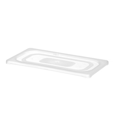 Couvercle bacs GN en polypropylene - GN 1/3 - Transparent - 325x176 mm (HENDI)  au meilleur prix sur Restock CHR