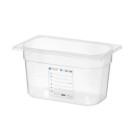 Bac Gastronorme 1/4 - GN 1/4 - 4 L - Transparent - 265x162xH150 mm (HENDI)  au meilleur prix sur Restock CHR