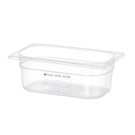 Bac Gastronorme 1/4 - GN 1/4 - 2 - 8 L - Transparent - 265x162xH100 mm (HENDI)  au meilleur prix sur Restock CHR