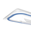 Couvercles pour bacs GN en polypropylene avec fermeture hermetique - GN 1/9 - Transparent - 176x108 mm (HENDI)  au meilleur prix