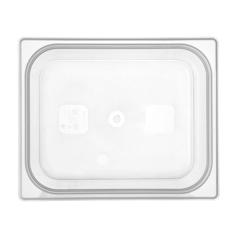 Bac Gastronorme 1/2 - Profi Line - GN 1/2 - 12 - 5 L - Transparent - 325x265xH200 mm (HENDI)  au meilleur prix sur Restock CHR
