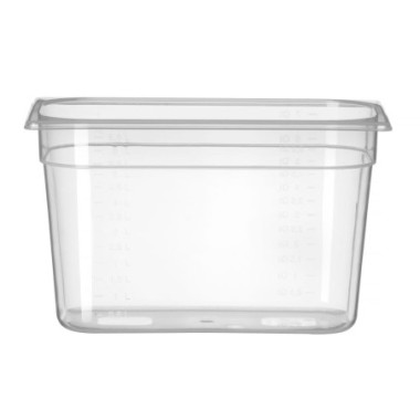 Bac Gastronorme 1/3 - Profi Line - GN 1/3 - 7 - 8 L - Transparent - 325x176xH200 mm (HENDI)  au meilleur prix sur Restock CHR