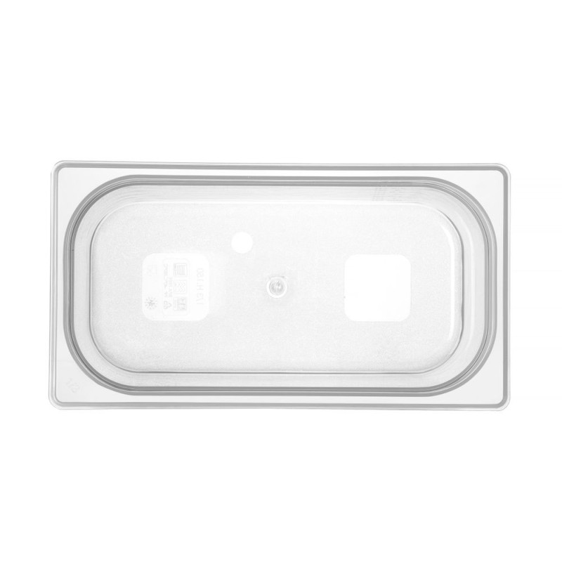 Bac Gastronorme 1/3 - Profi Line - GN 1/3 - 5 - 7 L - Transparent - 325x176xH150 mm (HENDI)  au meilleur prix sur Restock CHR