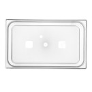 Bac Gastronorme 1/1 - Profi Line - GN 1/1 - 21 L - Transparent - 530x325xH150 mm (HENDI)  au meilleur prix sur Restock CHR