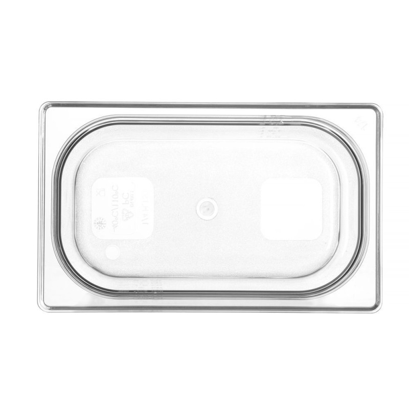Bac Gastronorme 1/4 - Profi Line - GN 1/4 - 5 - 5 L - Transparent - 265x162xH200 mm (HENDI)  au meilleur prix sur Restock CHR