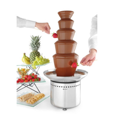 Fontaine a chocolat 5 niveaux - 230V/265W - O332xH709 mm (HENDI)  au meilleur prix sur Restock CHR