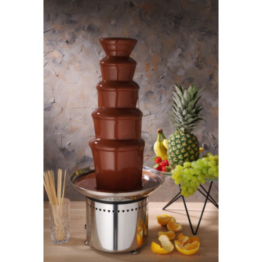 Fontaine a chocolat 5 niveaux - 230V/265W - O332xH709 mm (HENDI)  au meilleur prix sur Restock CHR