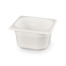 Bac gastronorme 1/6 - GN 1/6 - 2 - 4 L - Blanc - 176x162xH150 mm (HENDI)  au meilleur prix sur Restock CHR