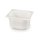 Bac gastronorme 1/6 - GN 1/6 - 2 - 4 L - Blanc - 176x162xH150 mm (HENDI)  au meilleur prix sur Restock CHR