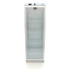 Réfrigérateur Professionnel 400L Blanc avec Porte en Verre Système de Refroidissement Ventilé - Maxima  au meilleur prix sur Res