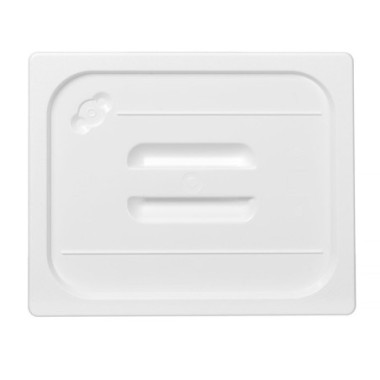 Couvercle gastronorme - GN 1/2 - Blanc - 265x325 mm (HENDI)  au meilleur prix sur Restock CHR