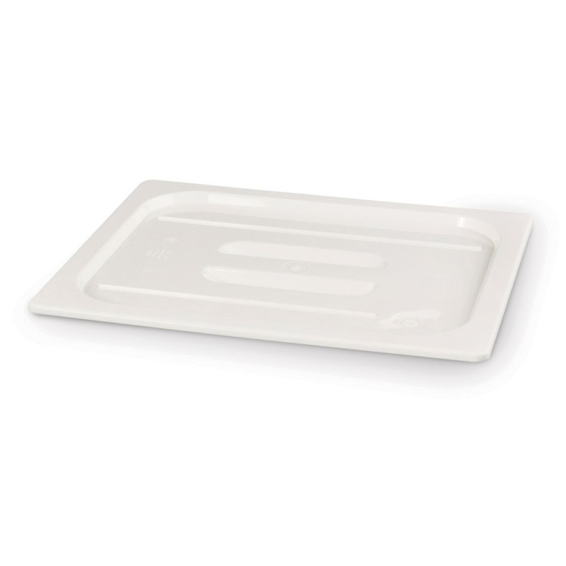 Couvercle gastronorme - GN 1/2 - Blanc - 265x325 mm (HENDI)  au meilleur prix sur Restock CHR