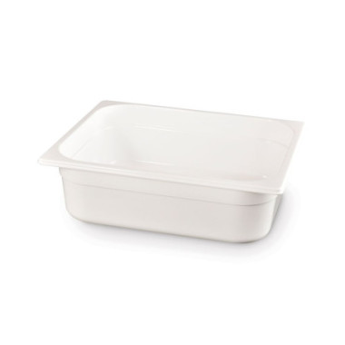 Bac gastronorme 1/2 - GN 1/2 - 4 L - Blanc - 325x265xH65 mm (HENDI)  au meilleur prix sur Restock CHR