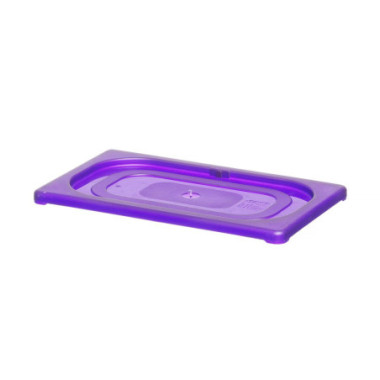 Couvercle Gastronorme violet - GN 1/4 - Violet - 265x162 mm (HENDI)  au meilleur prix sur Restock CHR