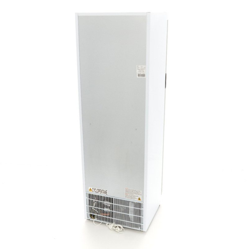 Réfrigérateur Professionnel 400L Blanc avec Porte en Verre Système de Refroidissement Ventilé - Maxima  au meilleur prix sur Res