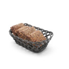 Corbeilles tressees - rectangulaire - Noir - 225x150xH65 mm (HENDI)  au meilleur prix sur Restock CHR