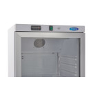 Réfrigérateur Professionnel 400L Blanc avec Porte en Verre Système de Refroidissement Ventilé - Maxima  au meilleur prix sur Res