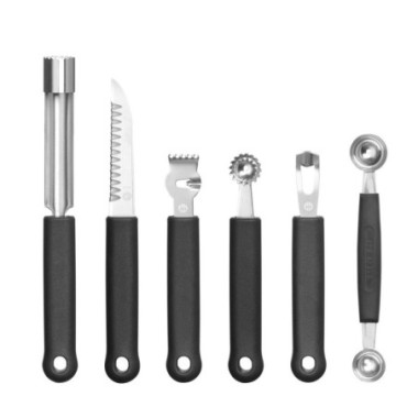 Trousse decoration - 6 pieces - Noir - 280x100xH50 mm (HENDI)  au meilleur prix sur Restock CHR
