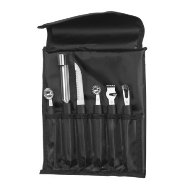 Trousse decoration - 6 pieces - Noir - 280x100xH50 mm (HENDI)  au meilleur prix sur Restock CHR