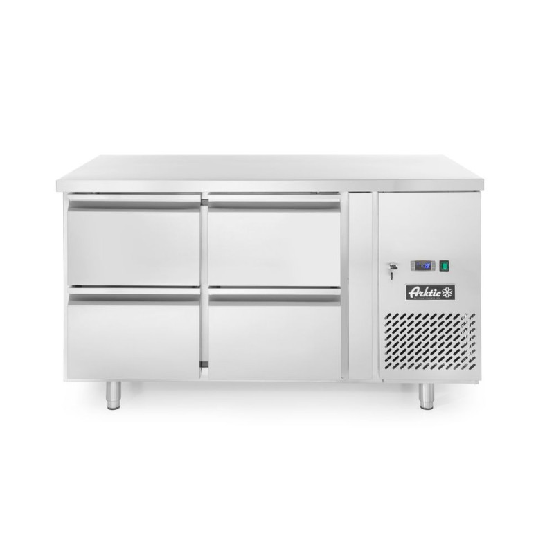 Refrigerateur comptoir avec quatre tiroirs Profi LIne 280 L - Profi Line - 230V/250W - 1360x700xH858 mm (Arktic)  au meilleur pr