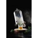 Cloche en verre avec aeration - Cloche cocktail - O130xH282 mm (HENDI)  au meilleur prix sur Restock CHR