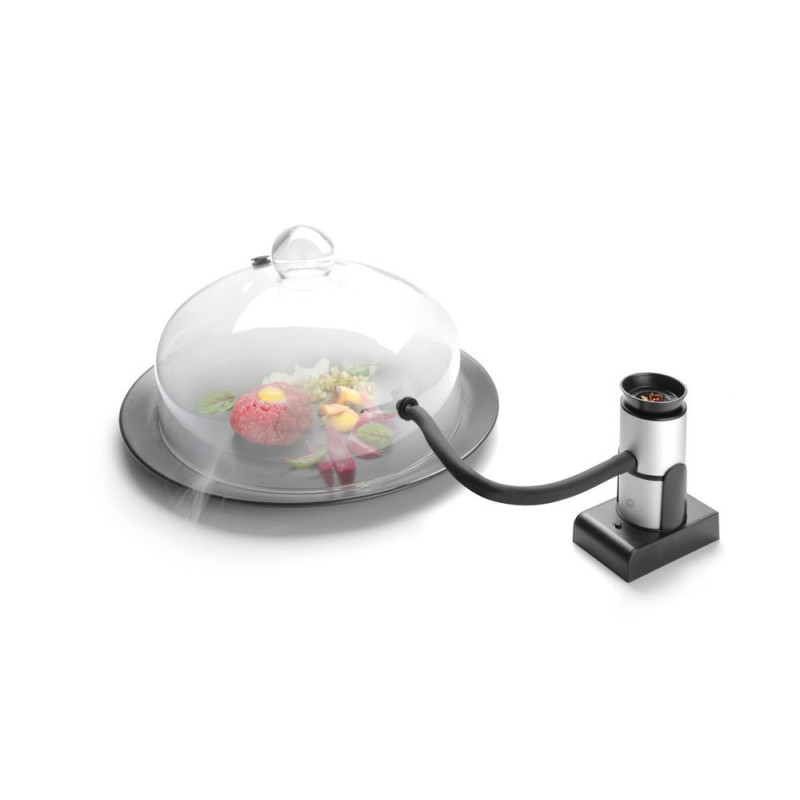 Cloche en verre avec aeration - Cloche cocktail - O130xH282 mm (HENDI)  au meilleur prix sur Restock CHR