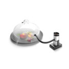 Cloche en verre avec aeration - Cloche cocktail - O130xH282 mm (HENDI)  au meilleur prix sur Restock CHR