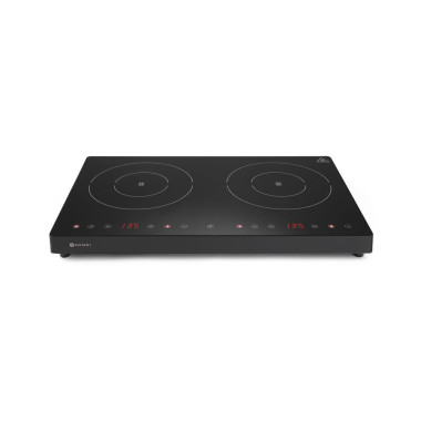 Plaque de cuisson a induction double Kitchen Line - Kitchen Line - 230V/3500W - 608x405xH54 mm (HENDI)  au meilleur prix sur Res