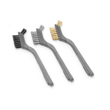 Set de brosses metalliques etroites - 3 pieces - 3 u. - L 178 mm (HENDI)  au meilleur prix sur Restock CHR