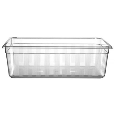 Bac gastronorme 2/1 - GN 2/1 - 58 L - Transparent - 650x530xH200 mm (HENDI)  au meilleur prix sur Restock CHR