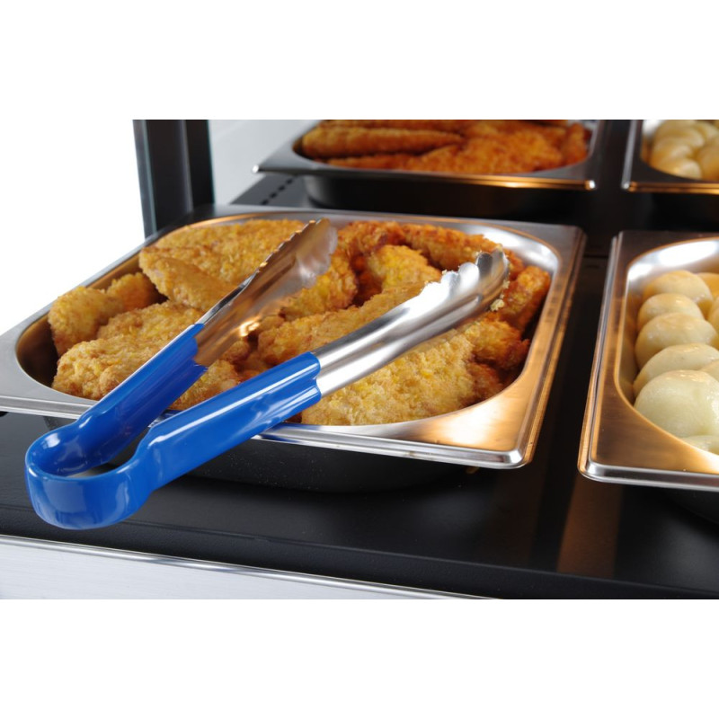 Pince de service HACCP 250 mm - Bleu - L 250 mm (HENDI)  au meilleur prix sur Restock CHR
