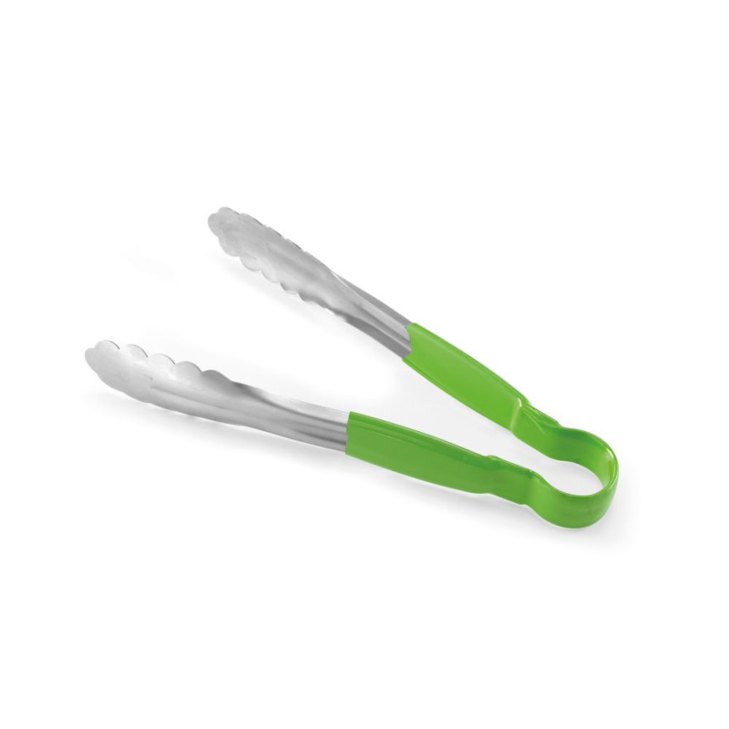 Pince de service HACCP 250 mm - Vert - L 250 mm (HENDI)  au meilleur prix sur Restock CHR
