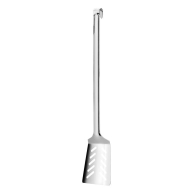 Spatule avec fentes - Kitchen Line - Noir - 370x70 mm (HENDI)  au meilleur prix sur Restock CHR