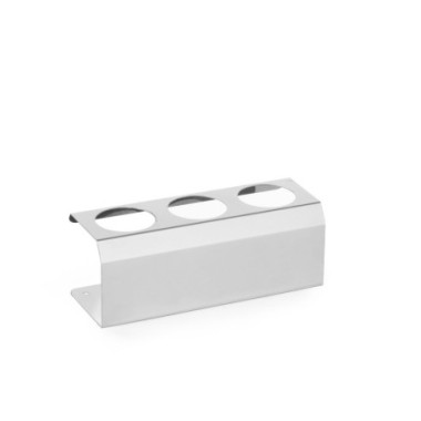 Support sauces - 3 trous O 50 mm - 209x80xH78 mm (HENDI)  au meilleur prix sur Restock CHR