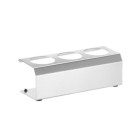 Support sauces - 3 trous O 50 mm - 209x80xH78 mm (HENDI)  au meilleur prix sur Restock CHR