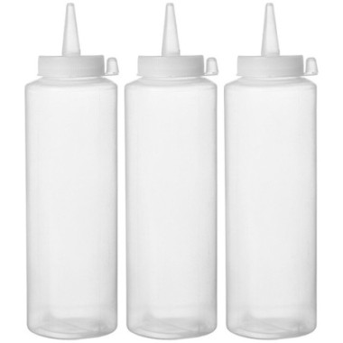 Sets de flacon distributeur - 3 pieces - 0 - 7 L - Transparent - 3 u. - O70xH240 mm (HENDI)  au meilleur prix sur Restock CHR