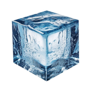 Moule a glacons cube XL - Bleu - 170x110xH52 mm (BarUp)  au meilleur prix sur Restock CHR