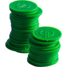 Jetons - 100 pieces - Blanc - 100 u. - O25 mm (BarUp)  au meilleur prix sur Restock CHR